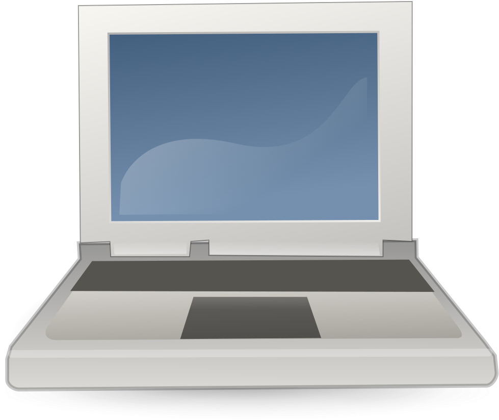 File - Laptop 01 - Svg - Laptop Clip Art (1024x1024), Png Download