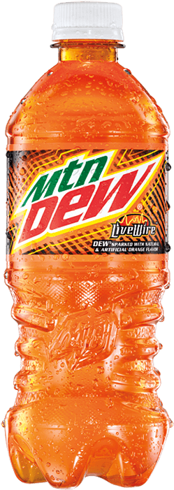 Any Livewire Fans Here - Mtn Dew Livewire Bottle (300x700), Png Download