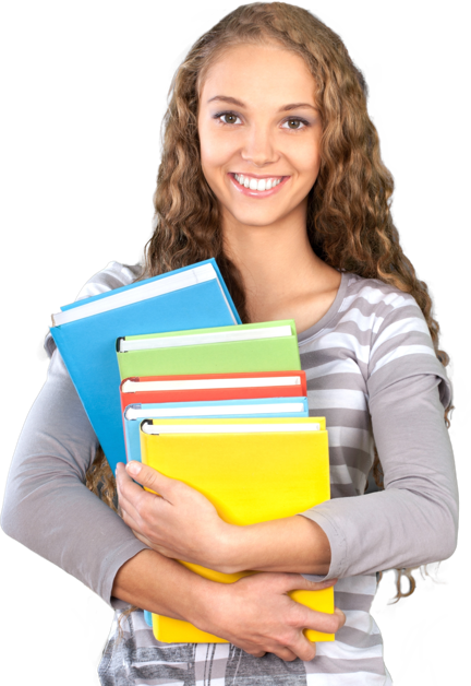 Bigstock Female Student 115677548@2x - Girl (432x628), Png Download