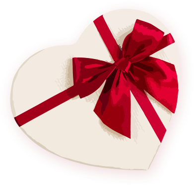 Valentine's Day 2017 Present - Wiki (391x375), Png Download