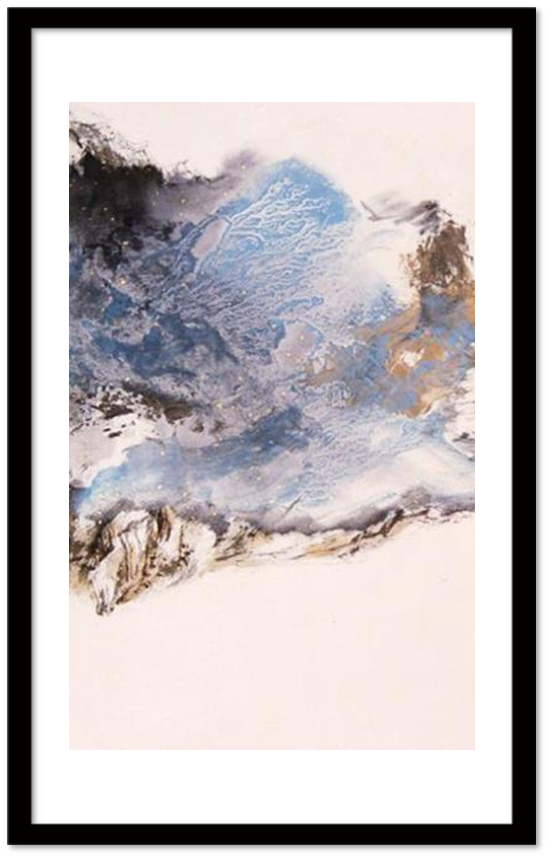 Pin By Lina On 【soft Furnishing】decorative Painting/mirror - Painting (549x858), Png Download