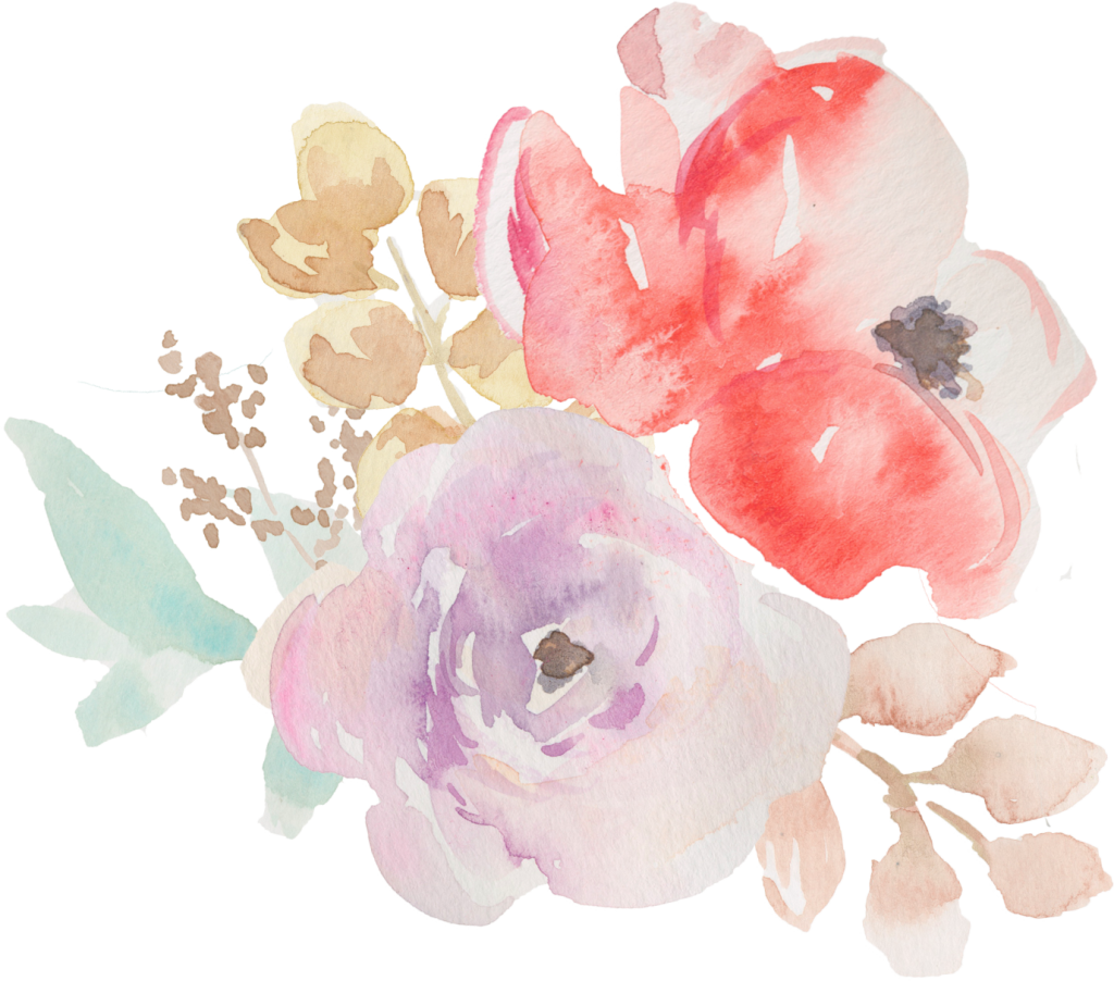 Details Amyd - Watercolor Floral Background Iphone (1024x902), Png Download