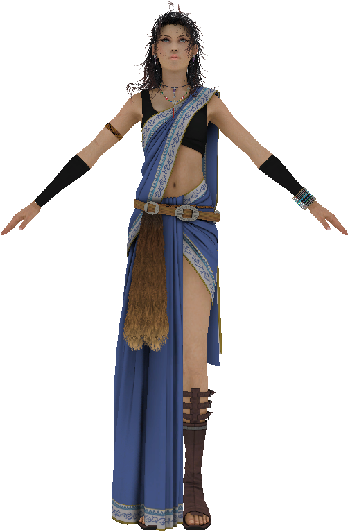 Fang Ffxiii Model - Final Fantasy Xiii Fang (505x767), Png Download