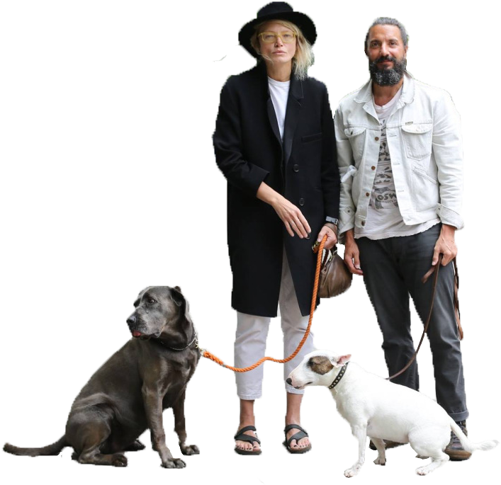 Ns 0188 - Architecture People Dogs (746x853), Png Download