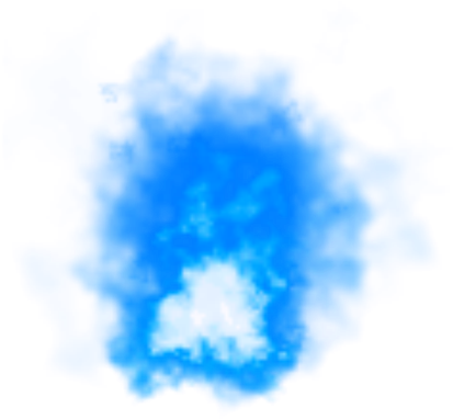 Blue Fire Png (420x420), Png Download