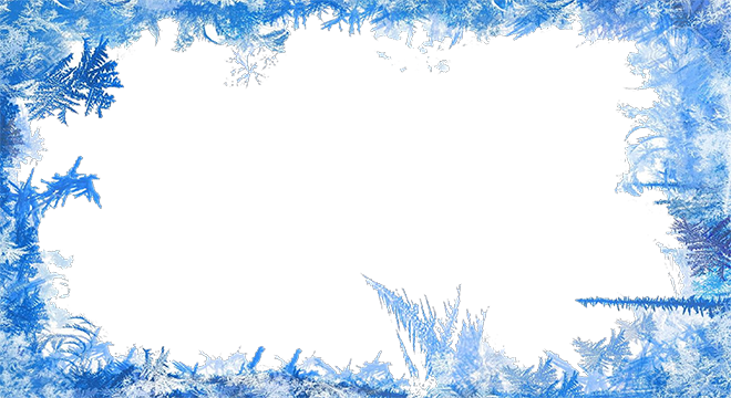 Freezebck - Winter Border (660x360), Png Download