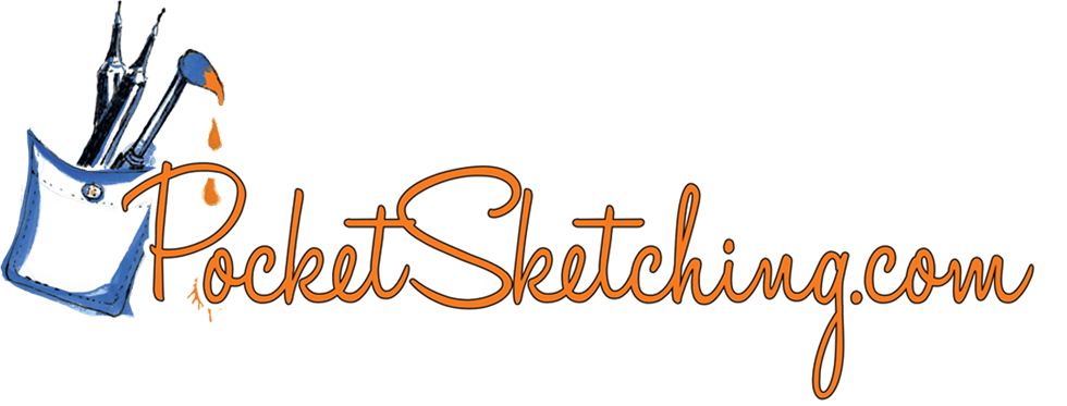 Pocket Sketching Logo - Sketch (980x373), Png Download