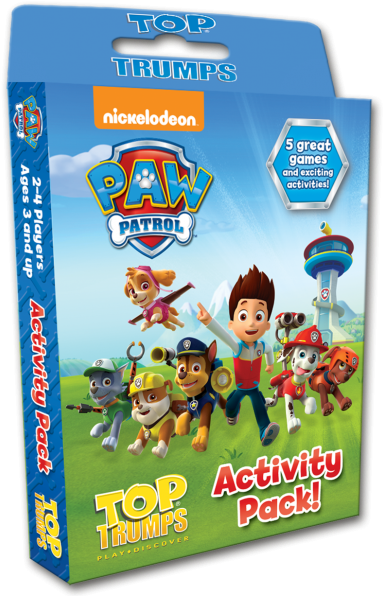 Top Trumps Activity Pack - Top Trumps Paw Patrol Activity Pack - Reduced! (389x600), Png Download