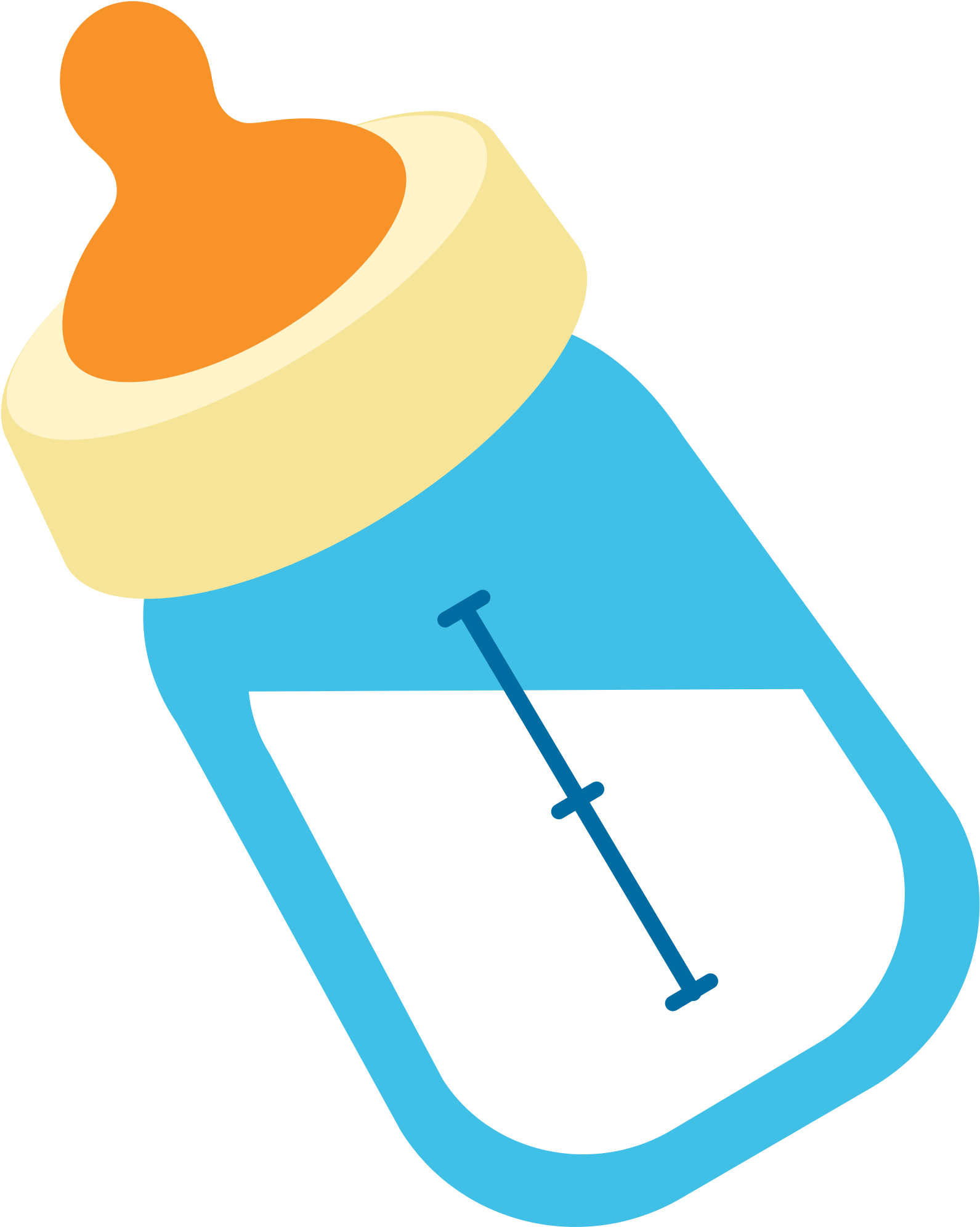Baby Bottle Png Image - Baby Bottle Vector Png (2000x2000), Png Download
