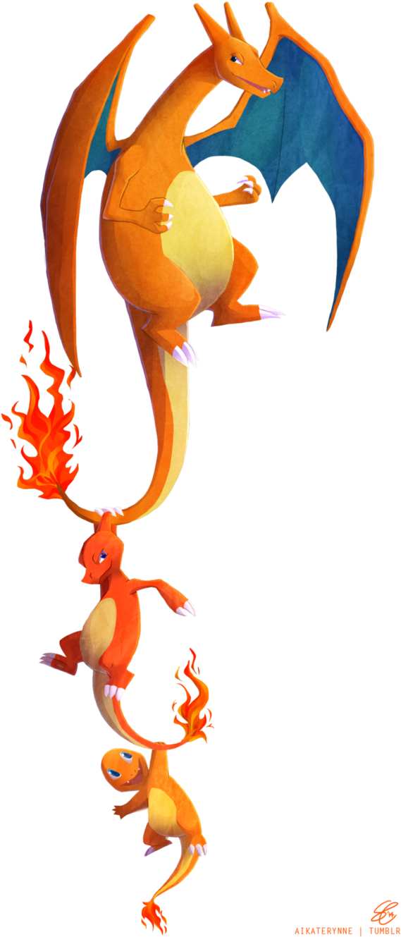 Charmander Evolution More - Pokemon Drawing Charmander Evolution (594x1346), Png Download