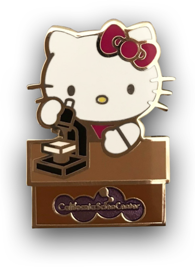 Hello Kitty Biologist Pin - Biology (313x480), Png Download