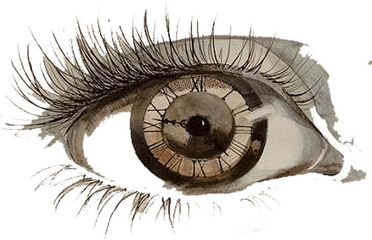 Snakeskin Drawing Eye Picture Black And White Library - Eye Painting Png (1000x1000), Png Download