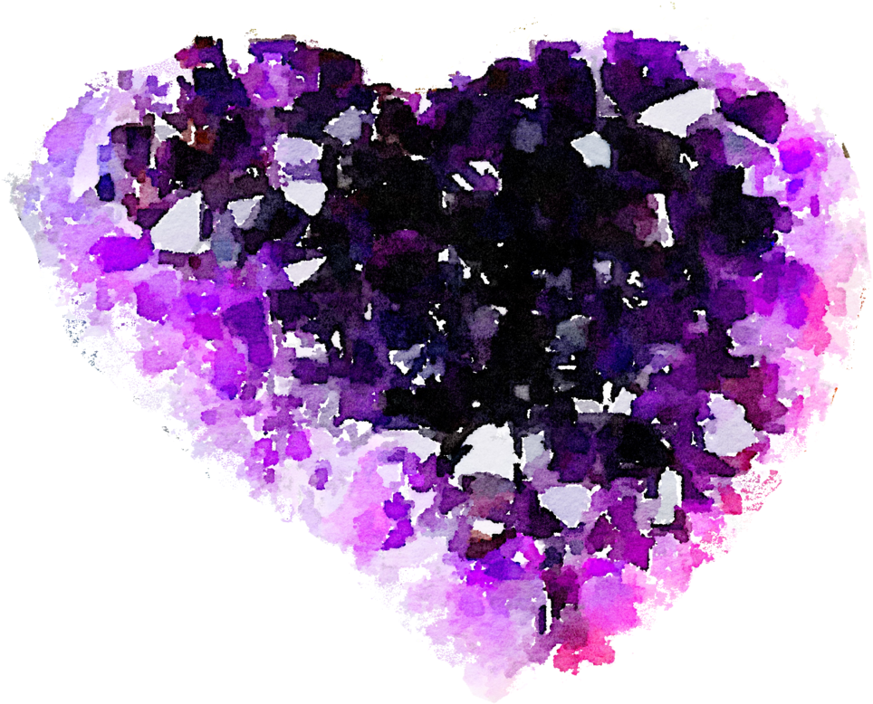 Crystal Clipart Geode - Clipart Geode (1024x837), Png Download