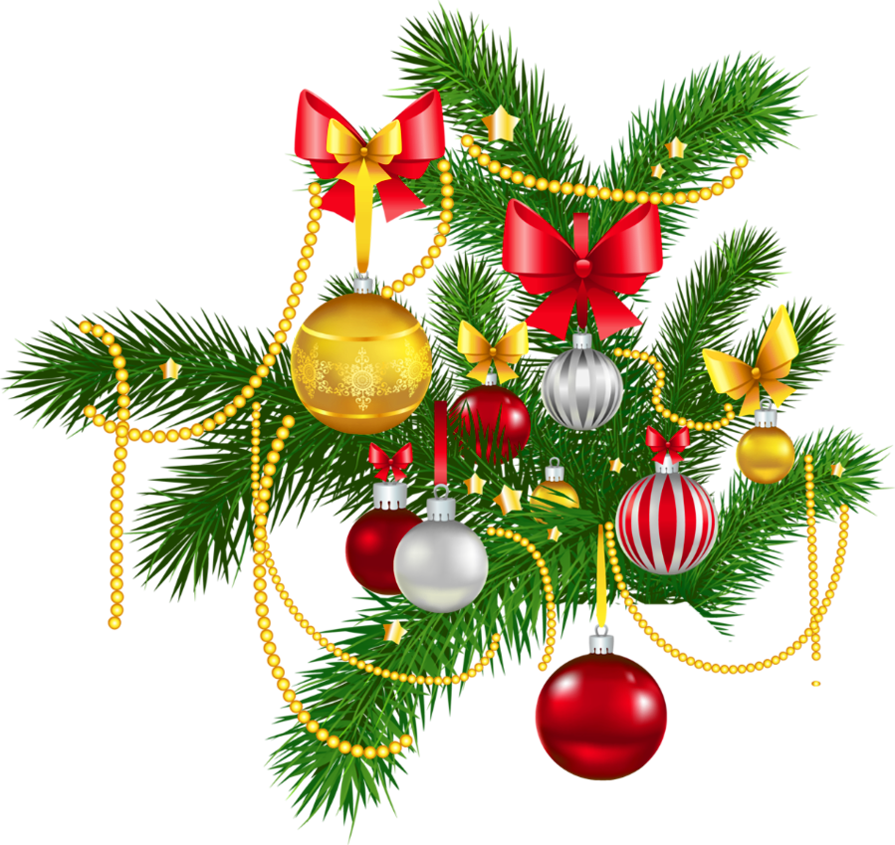 Christmas Png Images Download Svg Free Library - Christmas Decorations Clip Art (895x845), Png Download