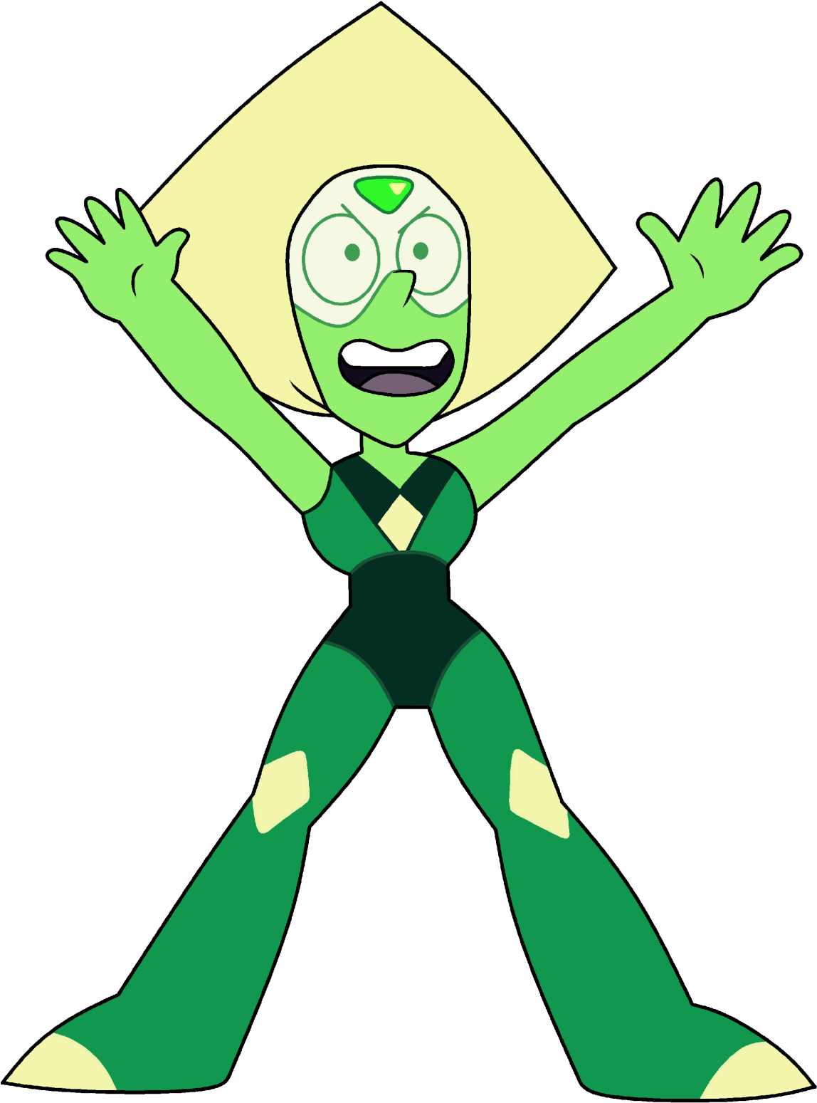Sexy Girl - Peridot From Steven Universe (357x480), Png Download