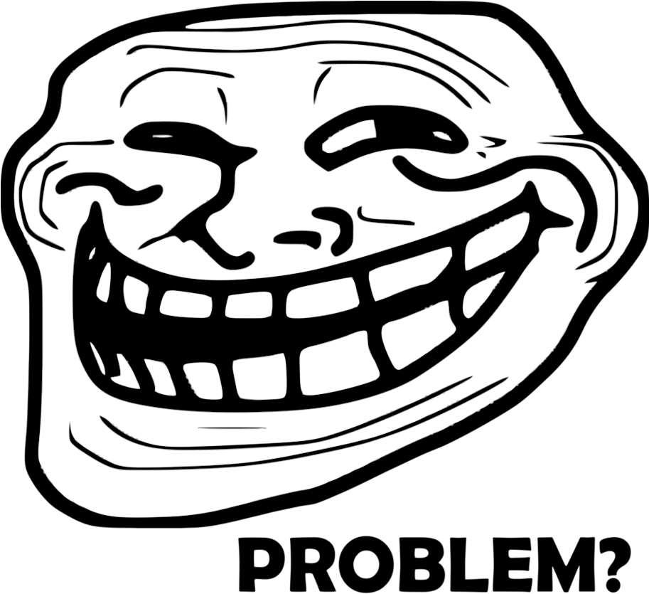 Troll Face - Problem? Clip Art Image - ClipSafari