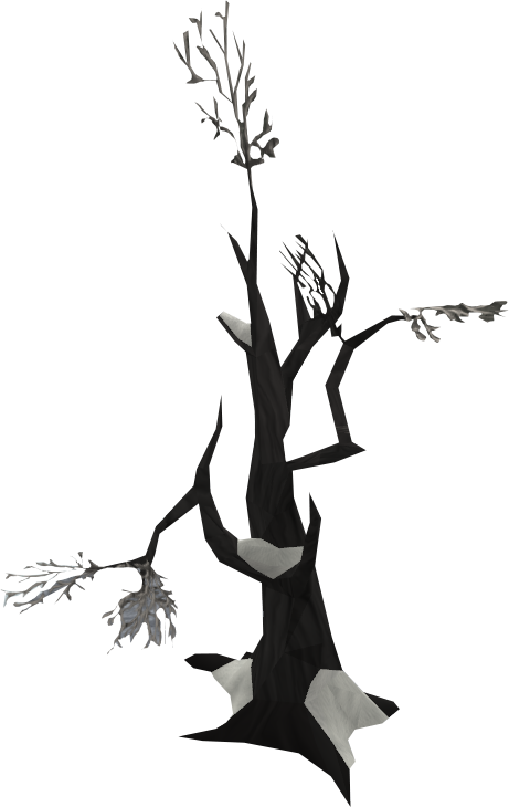 Dead Tree Clipart Dead Bush - Dead Christmas Tree Transparent (461x730), Png Download