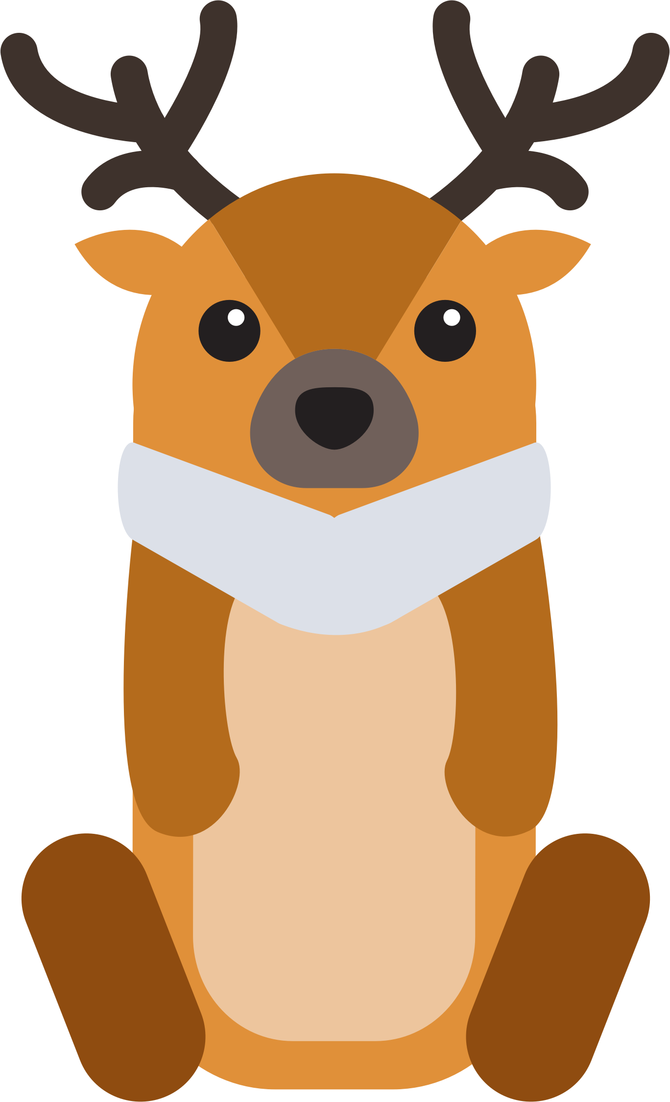 This Free Icons Png Design Of Baby Deer (1368x2248), Png Download
