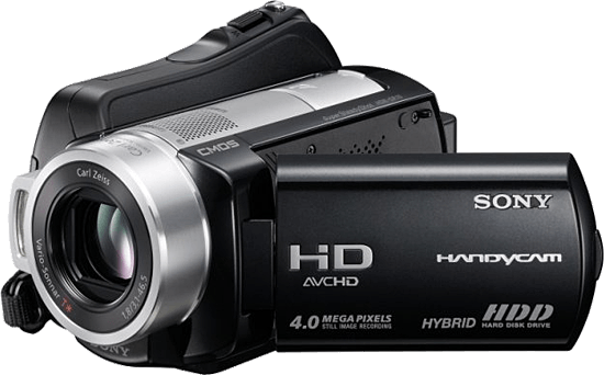 Video Camera Png Image Png Image - Sony Hdr Sr10 (550x342), Png Download
