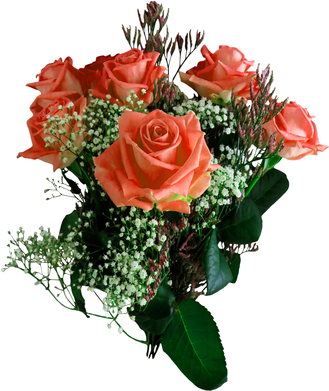 Flower Bouquet Transparent Background (1200x1421), Png Download
