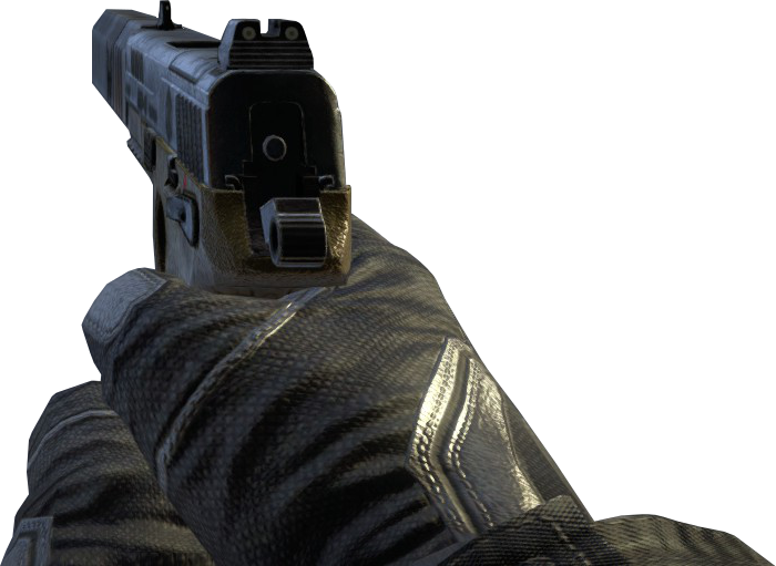 Tac-45 Suppressor Boii - First Person Shooter Png (700x511), Png Download