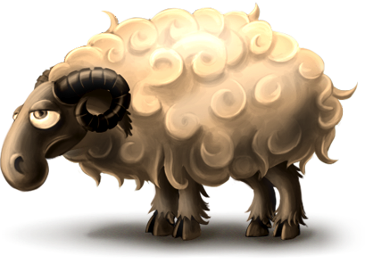 Craft The World Овцы (409x296), Png Download