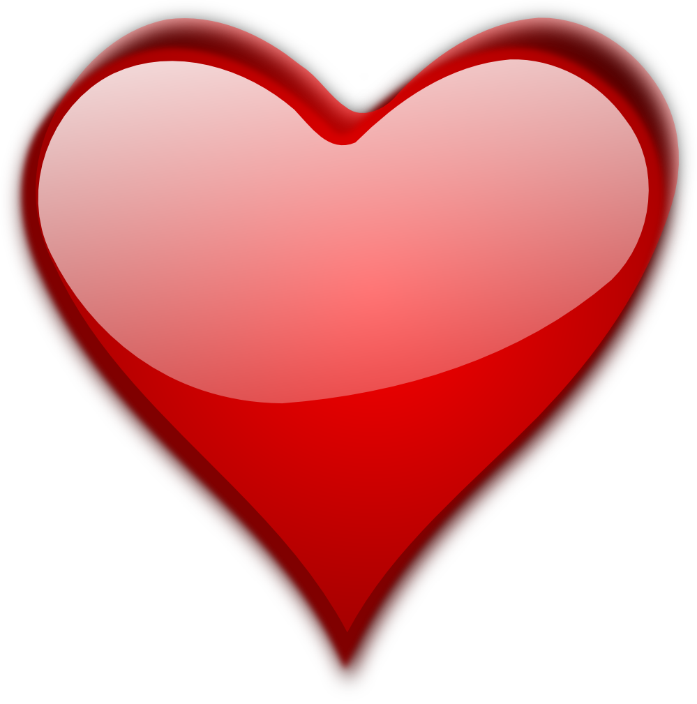 Transparent Background Heart Png (999x1009), Png Download