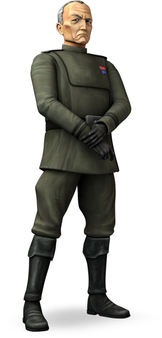 Imperial Officer - Star Wars The Clone Wars Republic Navy Png (335x685), Png Download