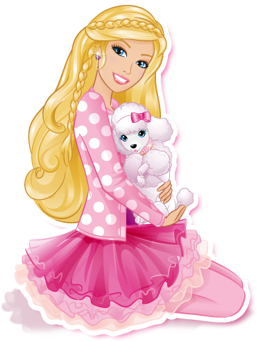 Barbie Meu Álbum De Fotos Barbie Birthday Party, Barbie - Barbie Clipart (372x493), Png Download