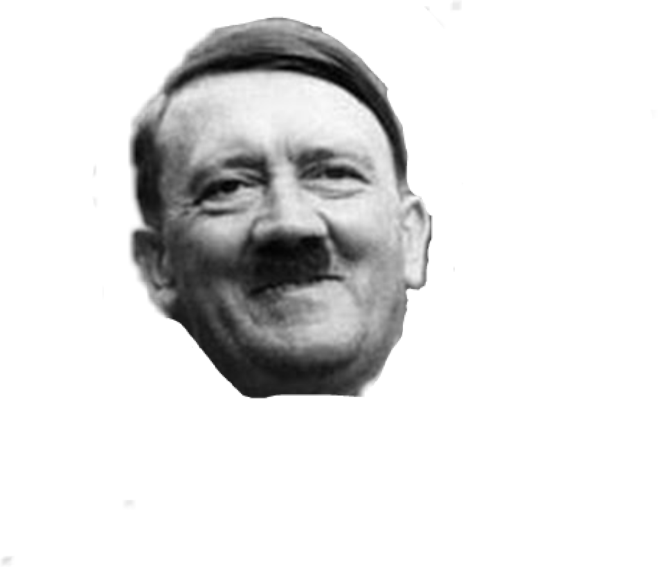 Transparent Hitler Head Svg Library Library - Cute Pictures Of Hitler (952x820), Png Download