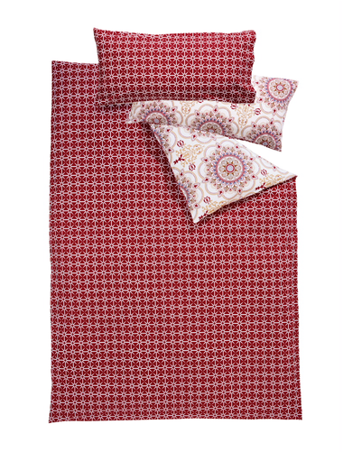 Kind Size Bed Linens, Red - Patchwork (500x500), Png Download