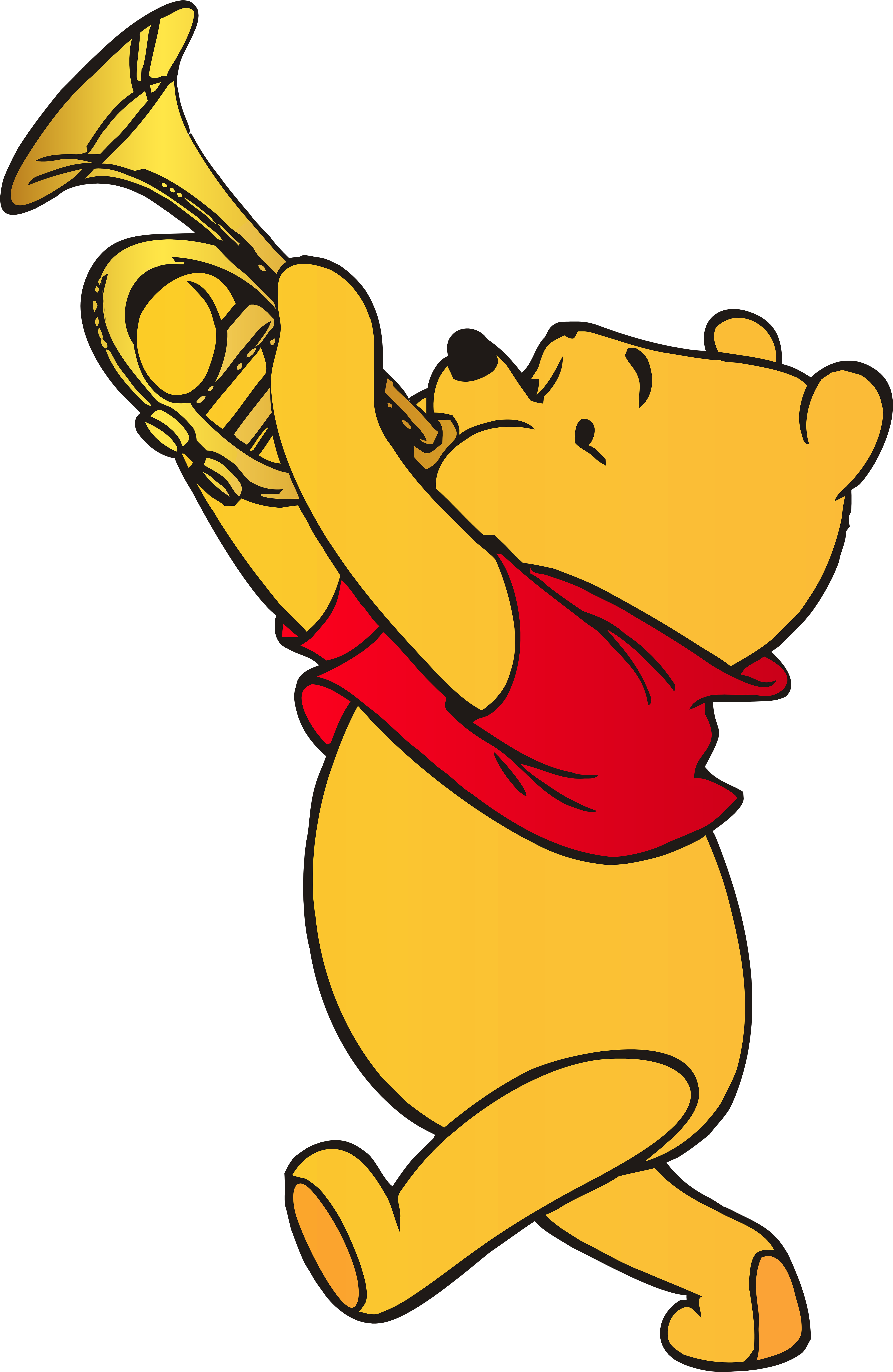 Hulk Clipart Pooh - Winnie The Pooh .png (5209x8000), Png Download