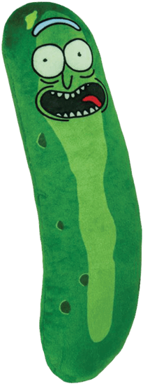Rick And Morty - Rick Y Morty Pickle Rick (555x1500), Png Download
