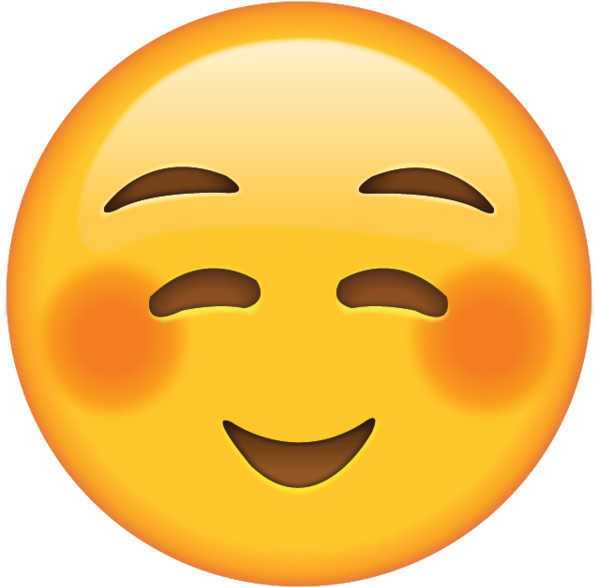 Emoji Smiley Face Png - Smile Emoji Transparent (600x600), Png Download