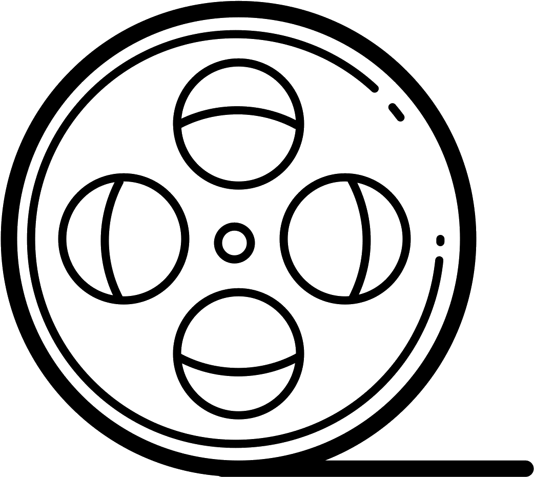 Film Reel Icon - Smiley (1600x1600), Png Download