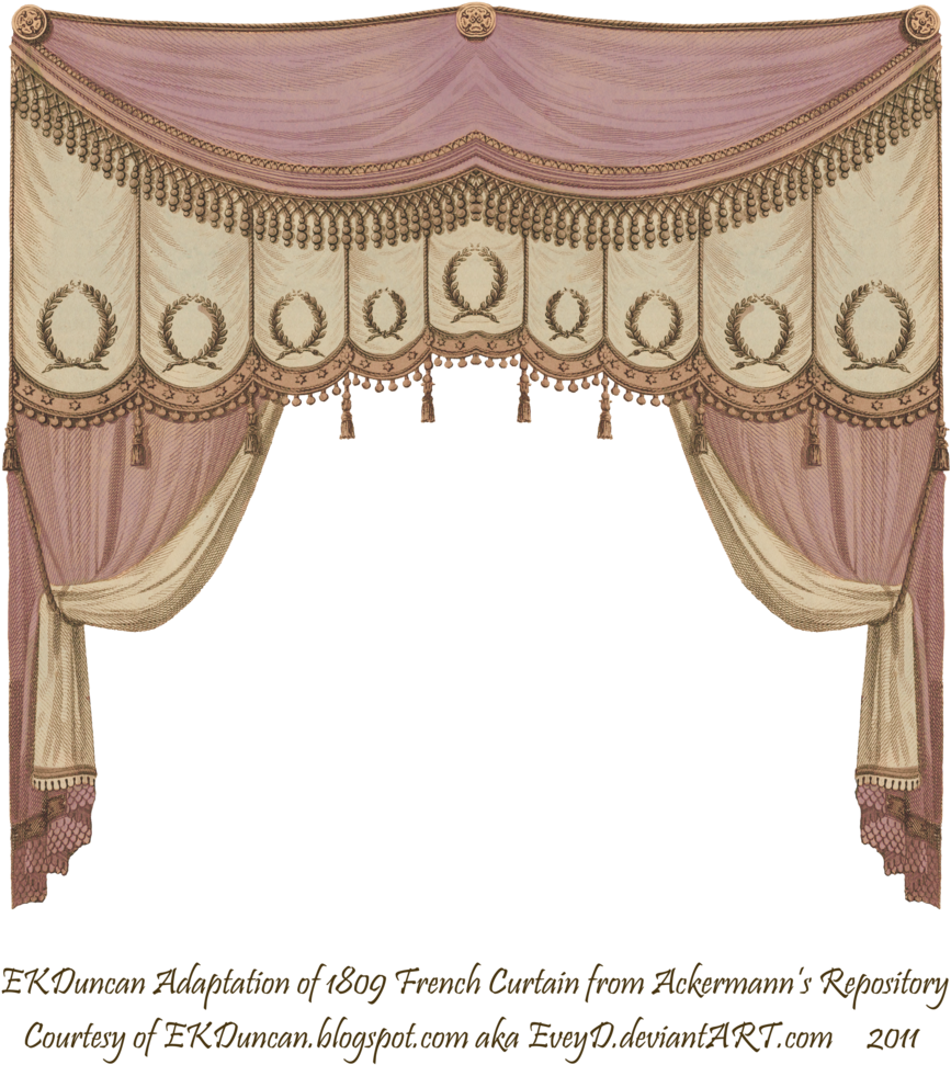 Download Vintage Curtain Png Transparent Clipart Theater - Vintage Theater Curtain Transparent Png (900x987), Png Download