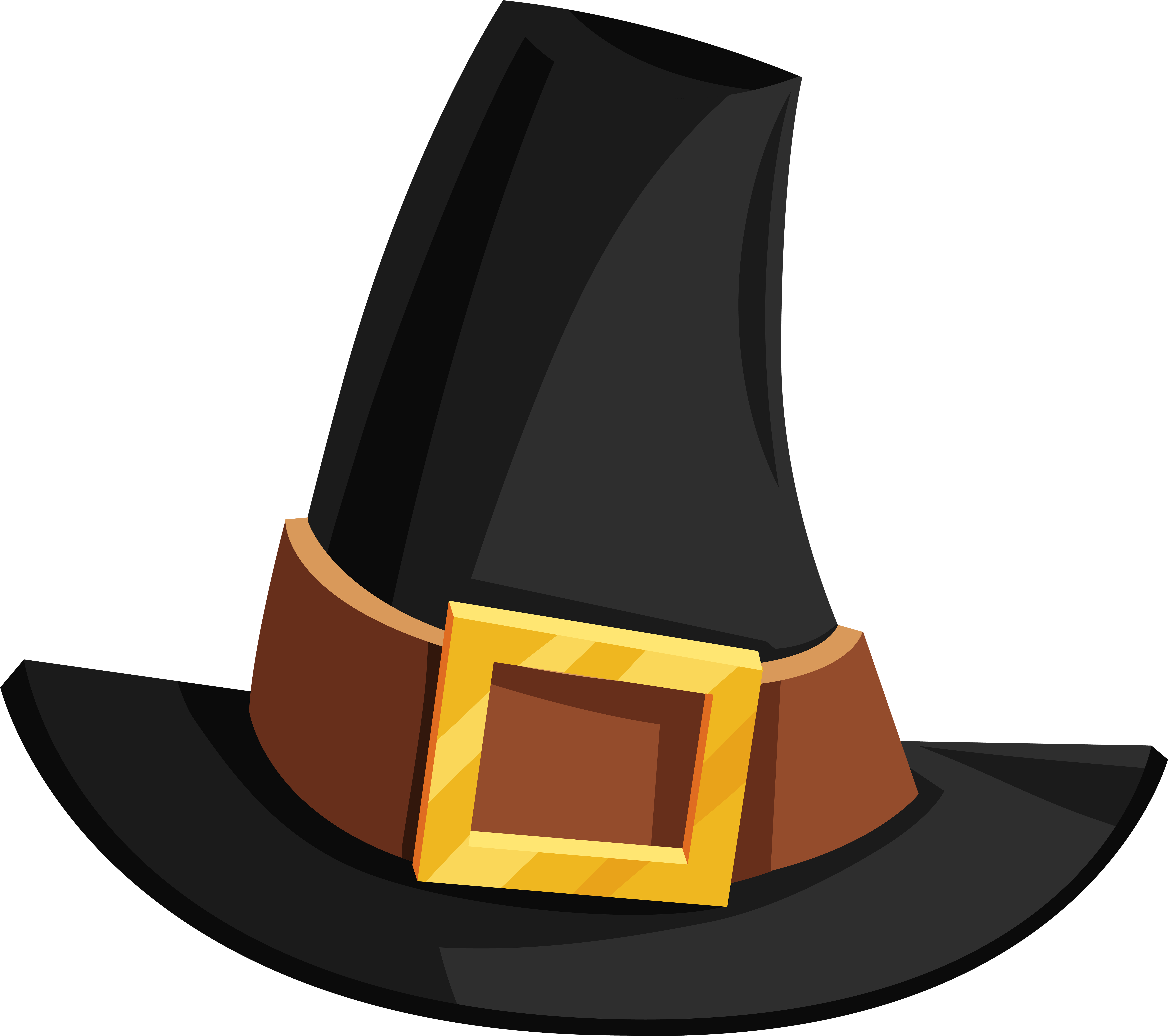 Hat Clipart Thanksgiving (8000x7093), Png Download