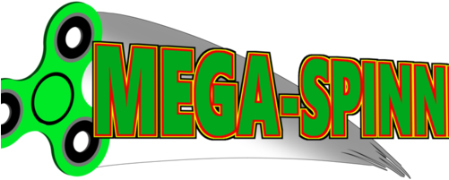 Mega Spinner Logo - Banner (500x250), Png Download