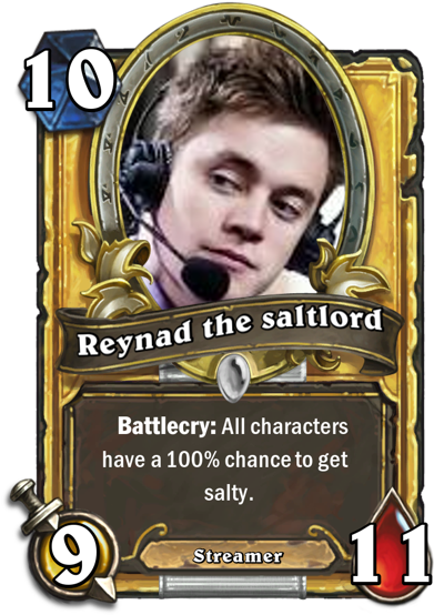 New Hs Card Pogchamp - Meme Carte Hearthstone (400x554), Png Download