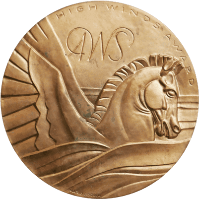 'american Watercolor Society High Winds Medallion' - Carving (440x440), Png Download