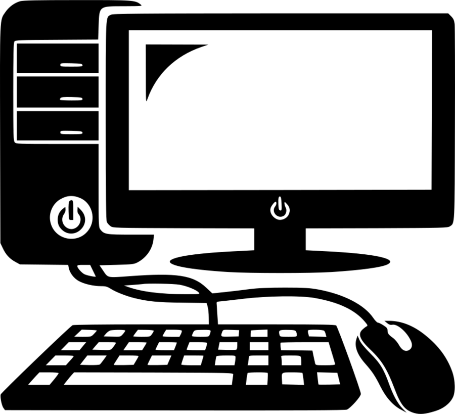 Download Mouse And Keyboard Icon Clipart Computer Keyboard - Computer Keyboard And Mouse Icon (900x819), Png Download