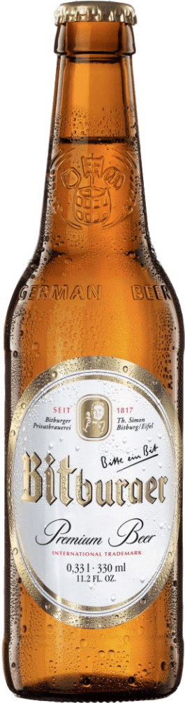 Bitburger Bottle Png - Bitburger Premium Beer Bottle (768x1002), Png Download