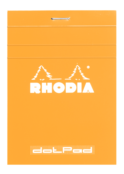 The Best Notebook Paper For Calligraphy - Rhodia Classic Staple Bound Graph Paper Pad (600x600), Png Download