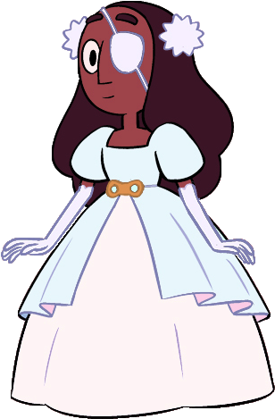 Cloud Connie Wedding Png Redo - Steven Universe Connie Dress (390x490), Png Download