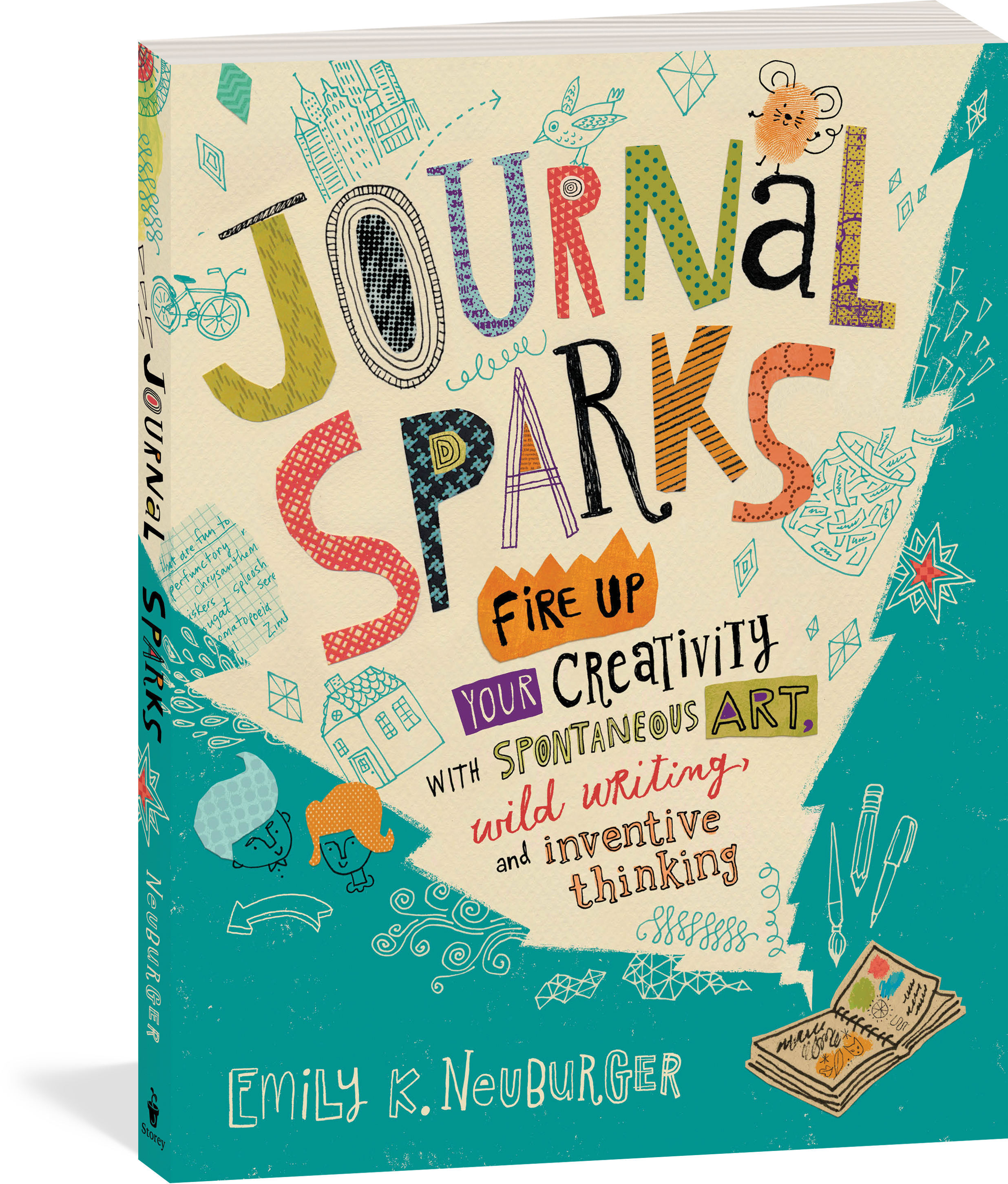 Journal Sparks - Emily K. Neuburger - Journal Sparks: Fire Up Your Creativity (2472x2904), Png Download