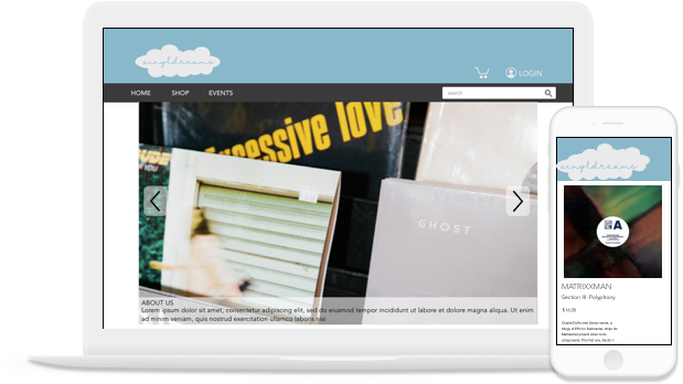 Vinyldreams Clear - Portable Network Graphics (656x404), Png Download