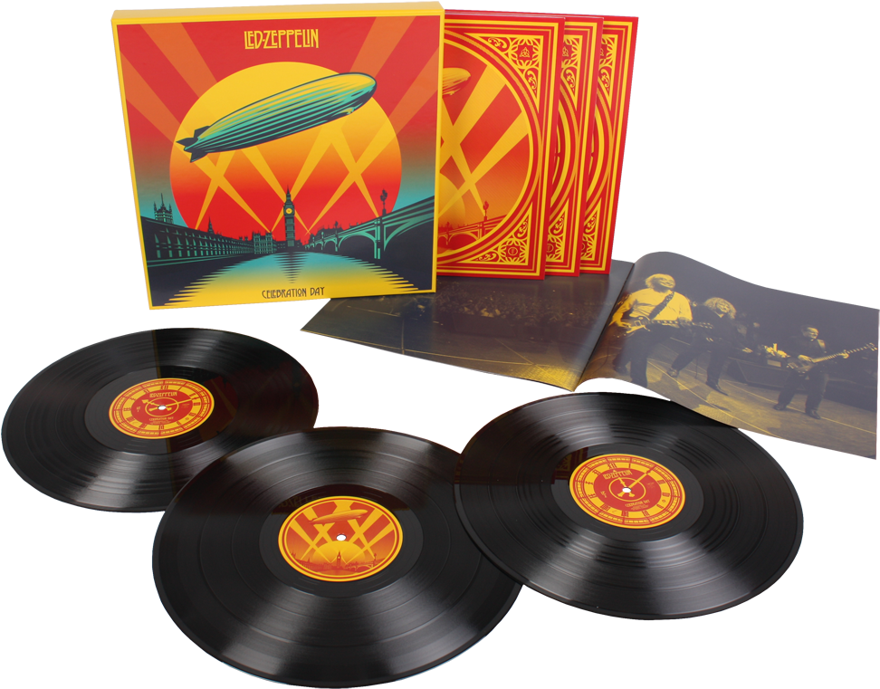 Zep Lp - Led Zeppelin Celebration Day Vinilo (1000x789), Png Download