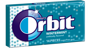Mint Gum Free Png And Psd - Orbit Spearmint Sugarfree Gum (300x400), Png Download