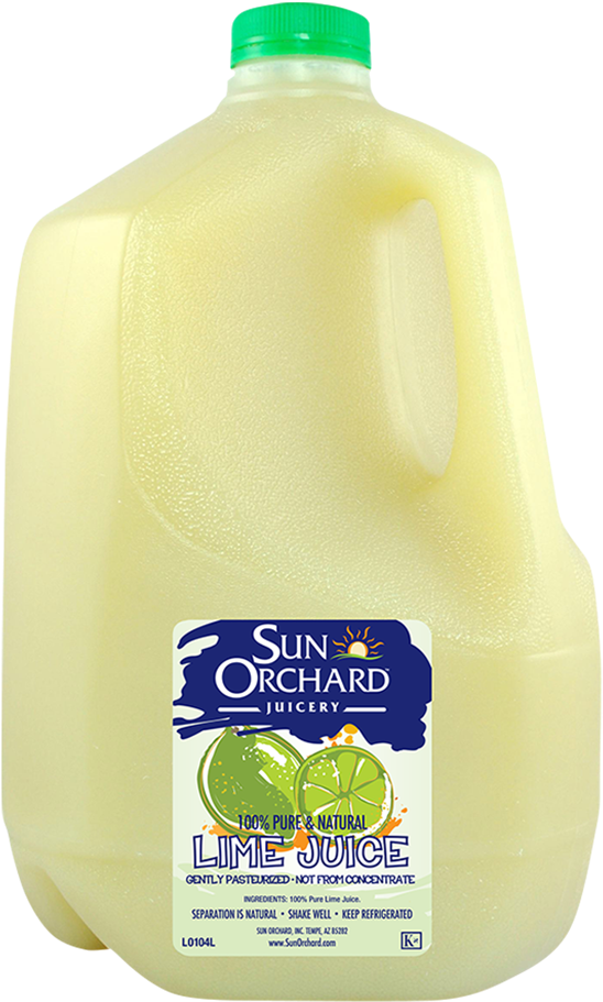 100% Lime Juice - Sun Orchard Lime Juice (577x917), Png Download