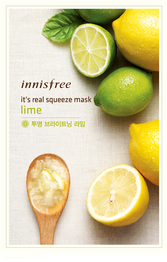 It's Real Squeeze Mask - Innisfree It's Real Squeeze Mask Lime (575x575), Png Download
